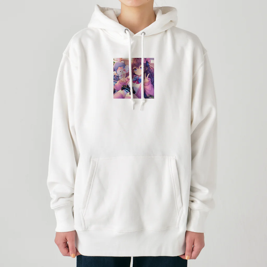 luckyTigerのゲーム女子 Heavyweight Hoodie