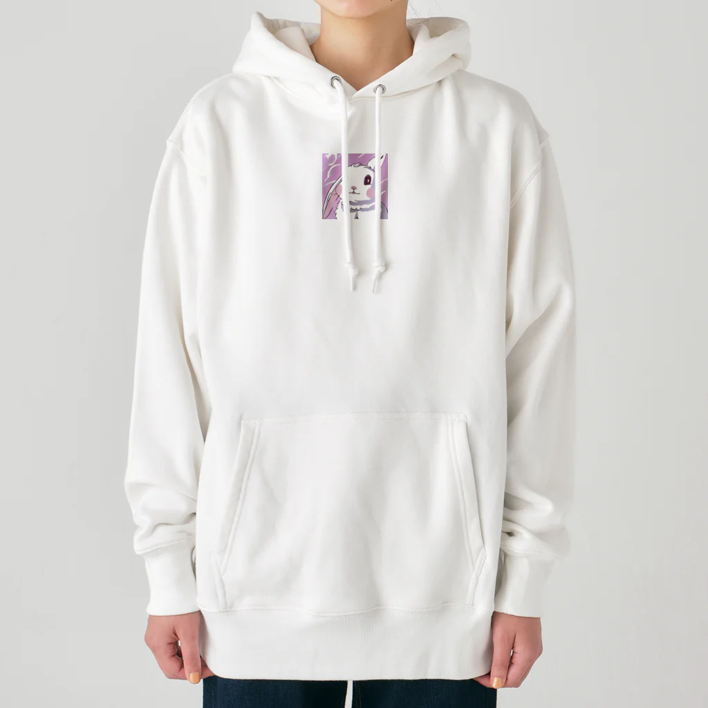 ふわふわうさぎのふわうさちゃん Heavyweight Hoodie