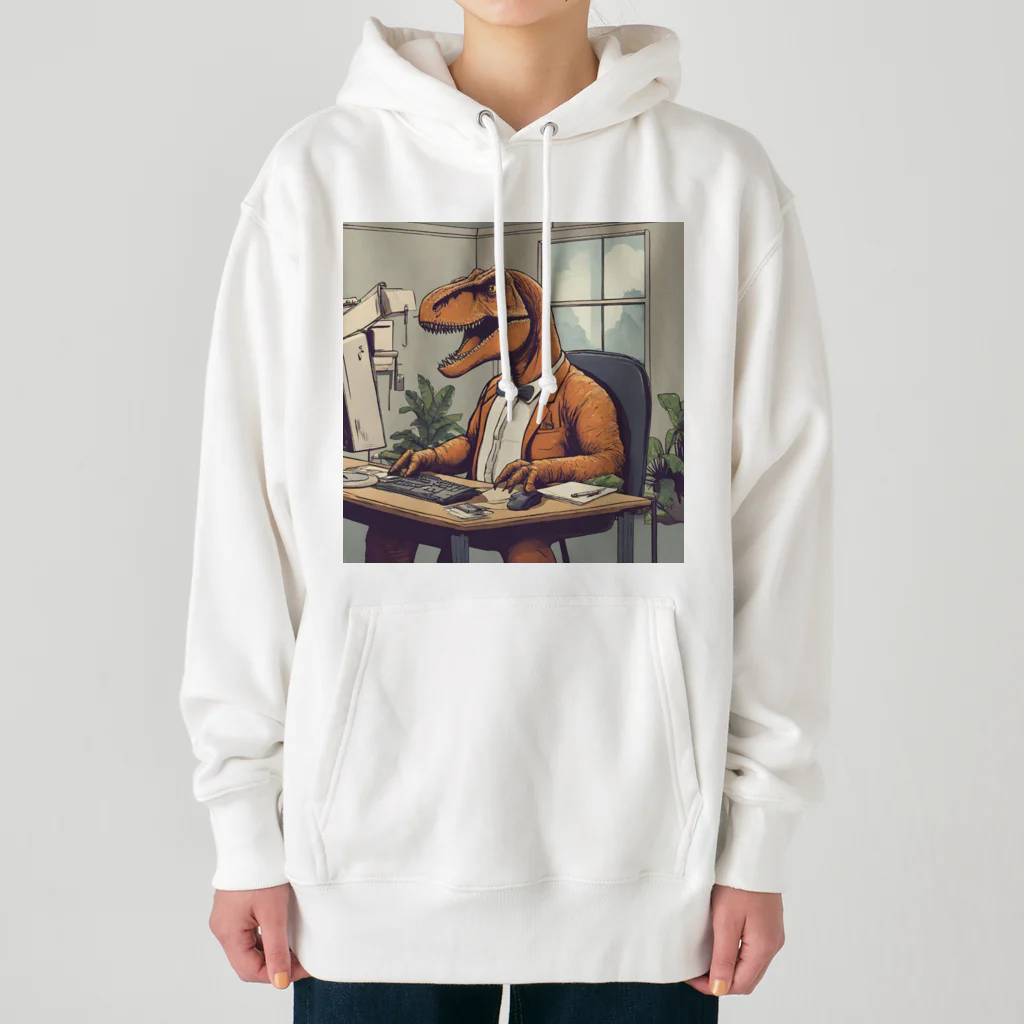 kenshopの働く恐竜 Heavyweight Hoodie