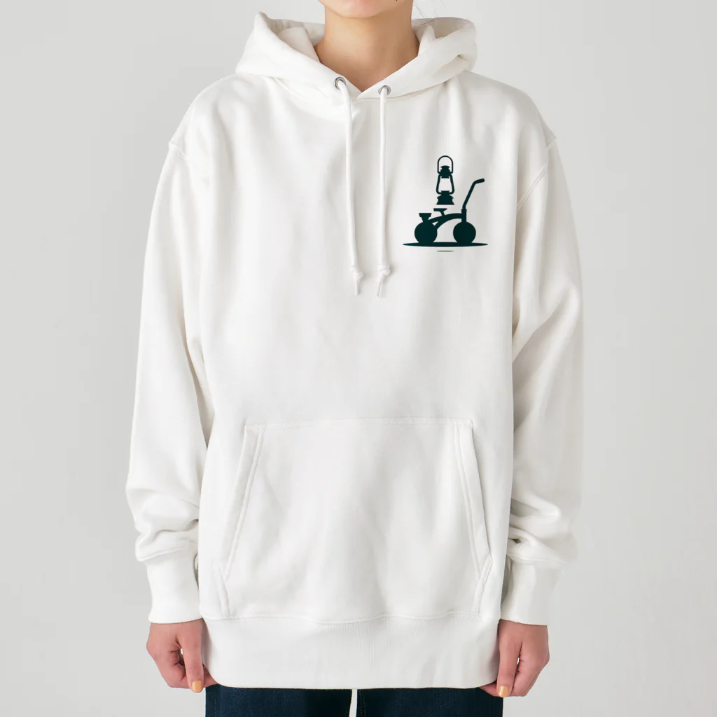 ノスタルジストのレトロリーフ Heavyweight Hoodie