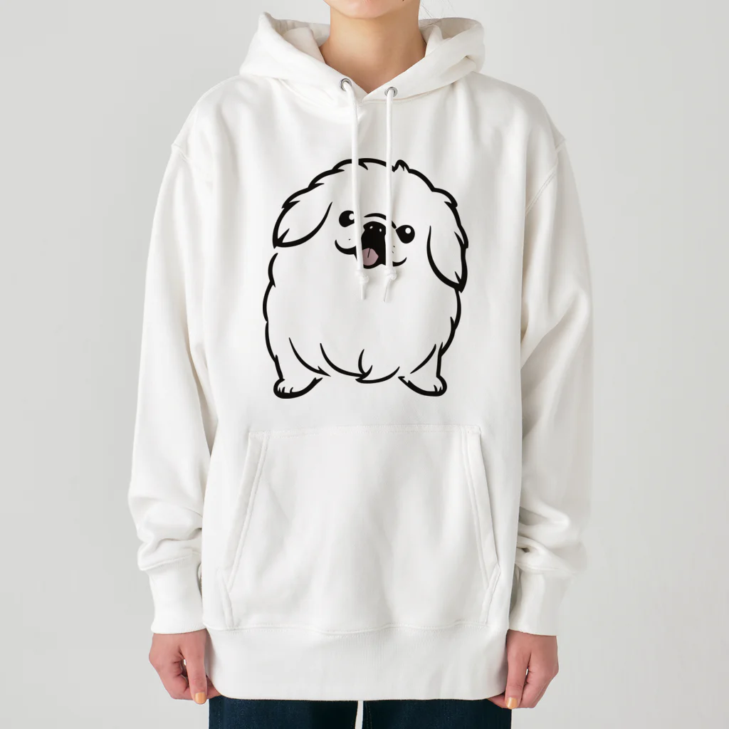 ファンシーTシャツ屋のペキニーズちゃん Heavyweight Hoodie