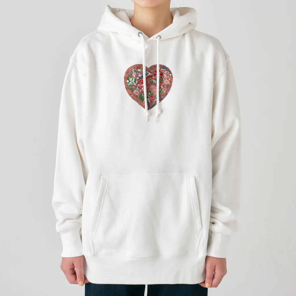 HeartyTimeのハート紅型 Heavyweight Hoodie