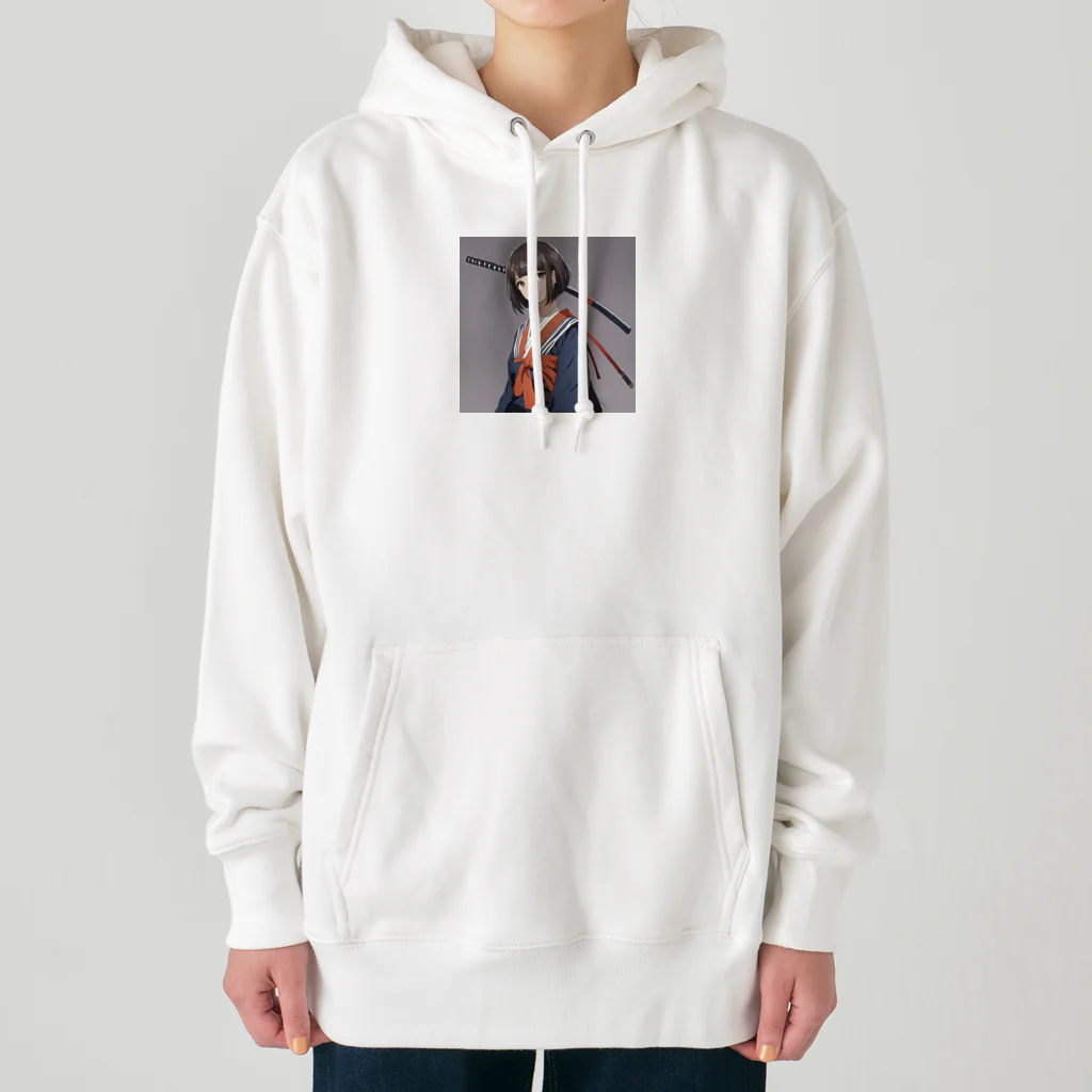 中原ひろふみのSAMURAI女史 Heavyweight Hoodie