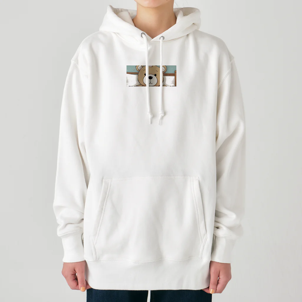 クマのおつまみ777のクマちゃん Heavyweight Hoodie