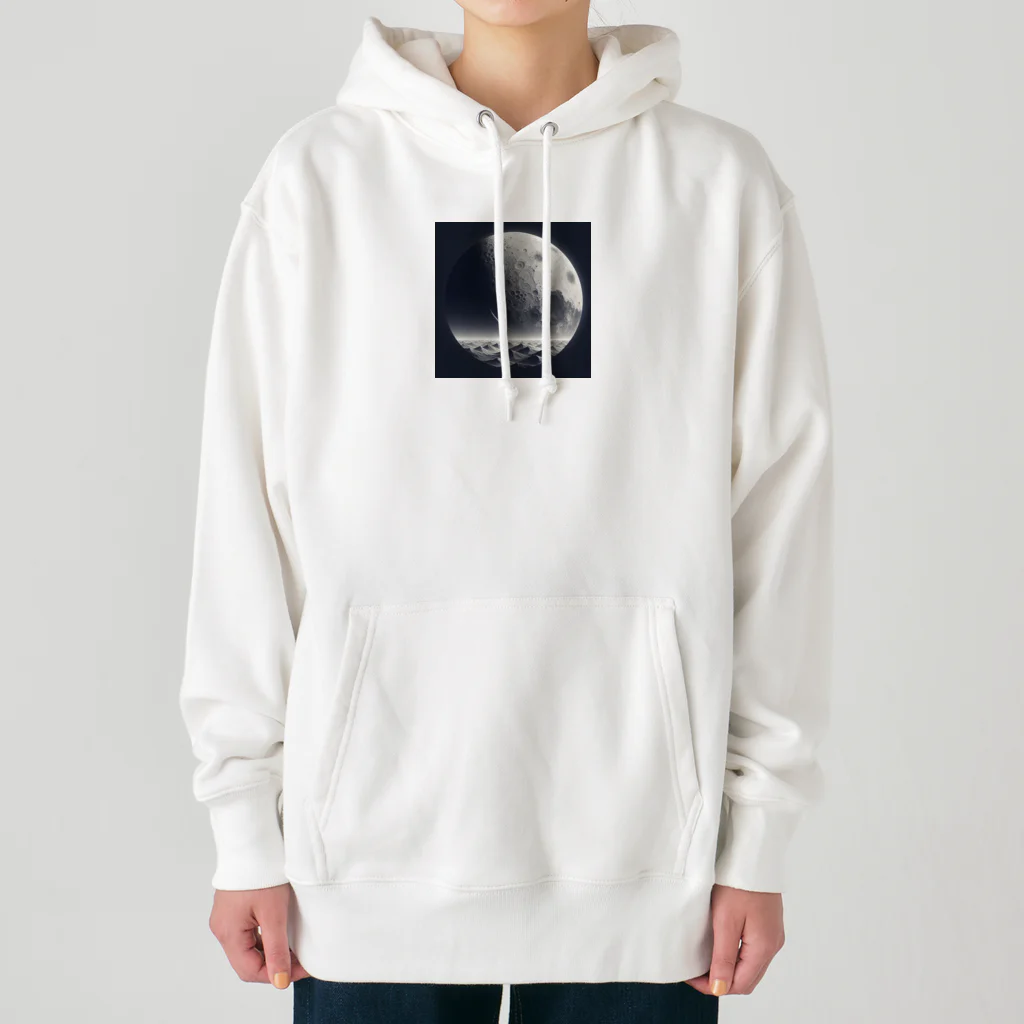 55SHOPの月の裏側 Heavyweight Hoodie