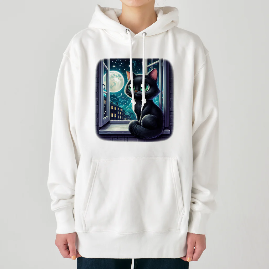 Visualbum5の黒猫のダイヤ Heavyweight Hoodie