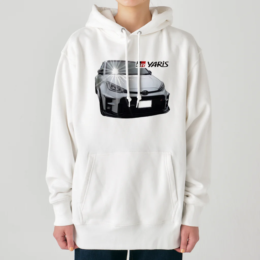 GRヤリスプリントグッズのTOYOTA 　GRヤリスのプリントグッズ Heavyweight Hoodie