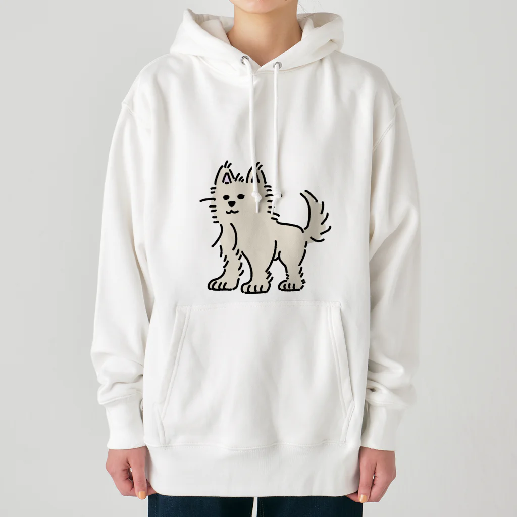 shift_のかわいいぬ(色付き Heavyweight Hoodie