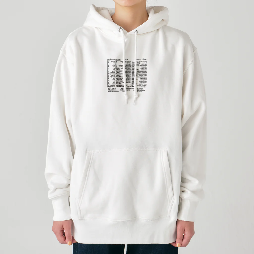 コロ助のWord,Excel ショートカットキー Heavyweight Hoodie