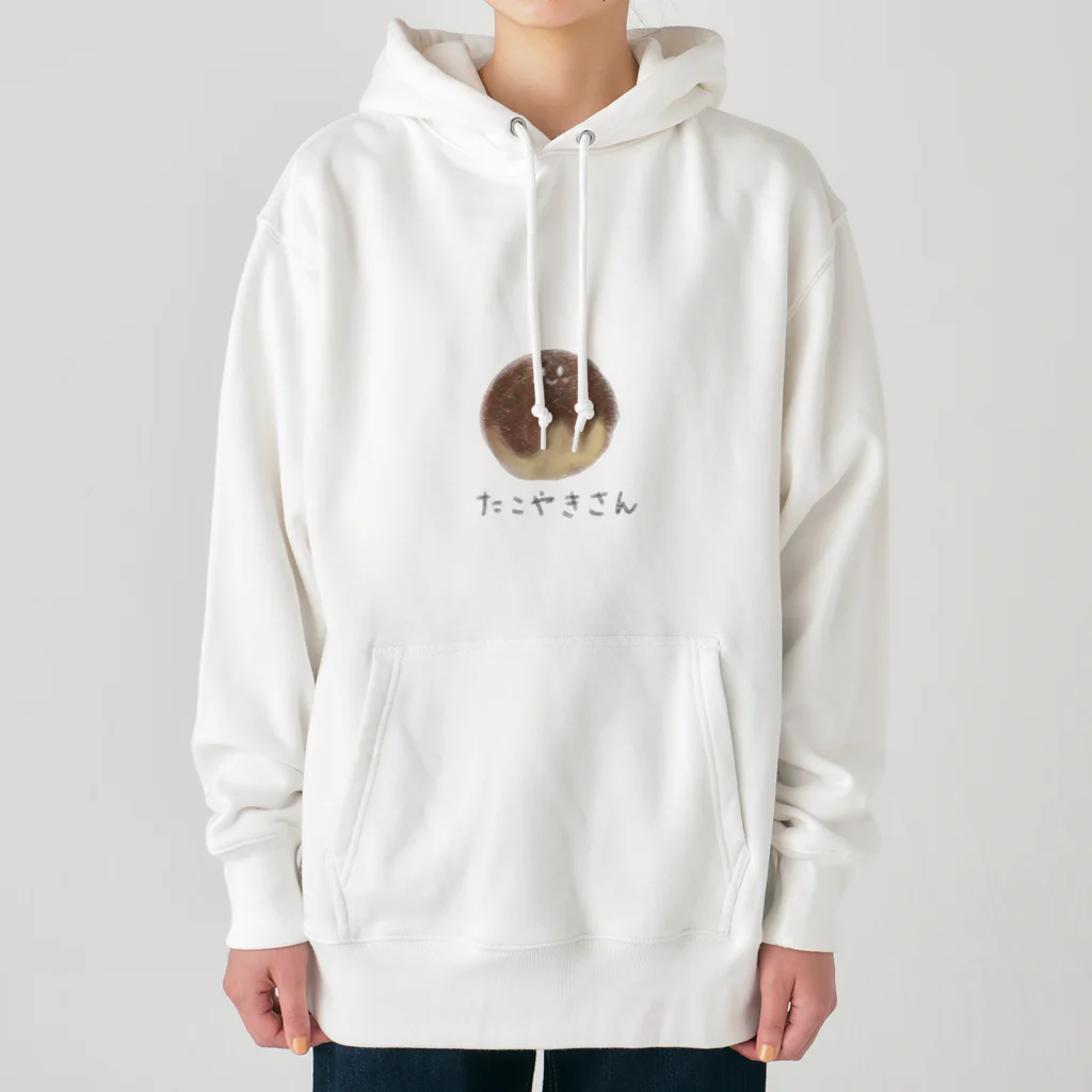 Sky_fumiのたこやきさんのやさしいTシャツたち Heavyweight Hoodie