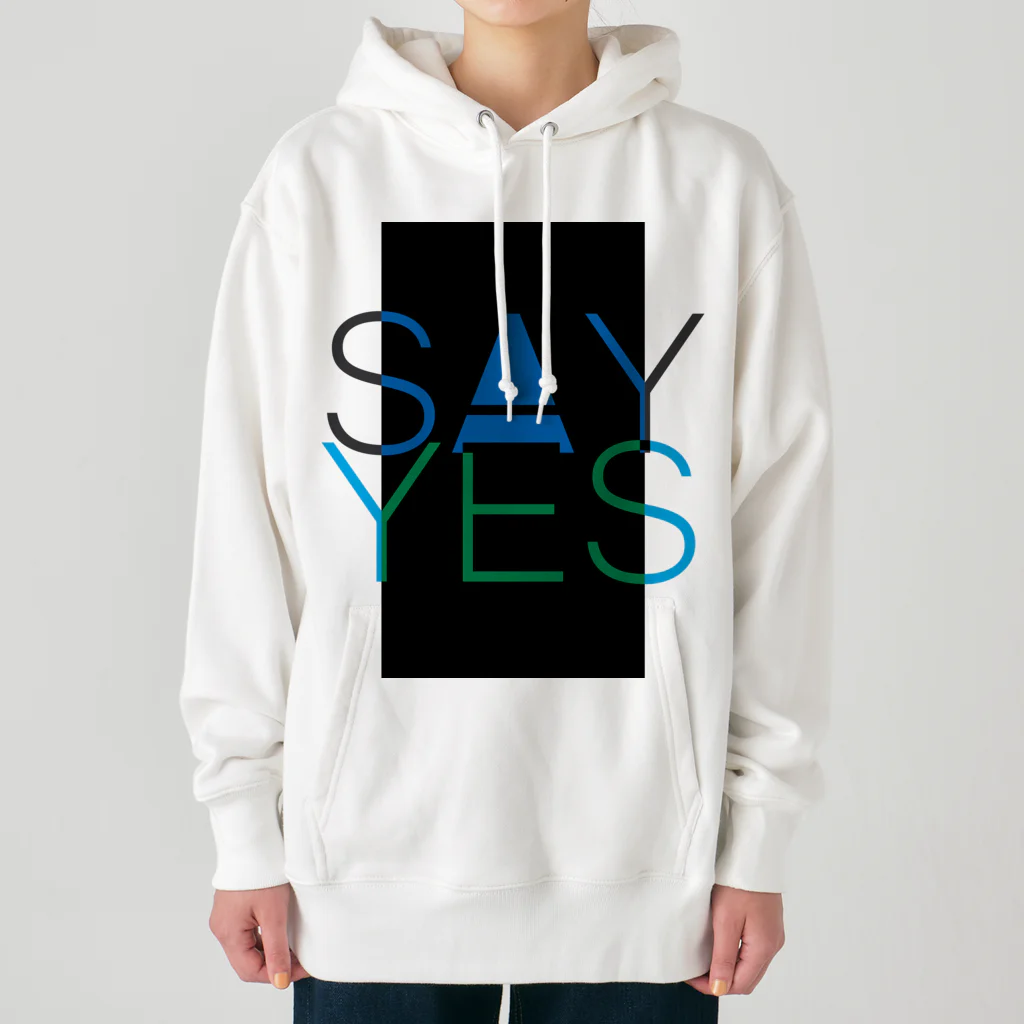 HugoDesignsのSay Yes! ヘビーウェイトパーカー