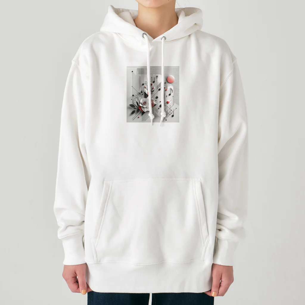 BochiBoochi-walkerのジオメトリーA45 Heavyweight Hoodie