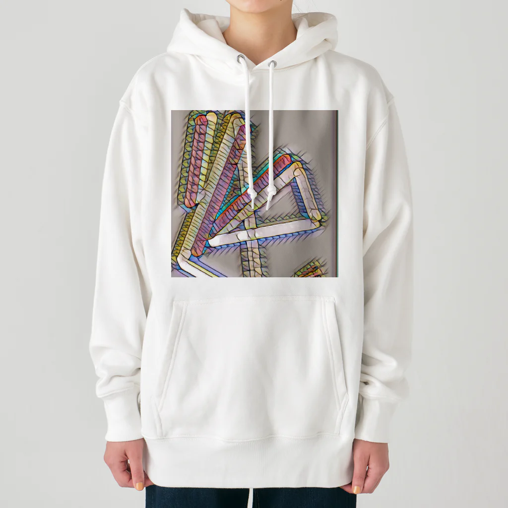 NaROOMの【Abstract Design】No title - Mosaic🤭 Heavyweight Hoodie