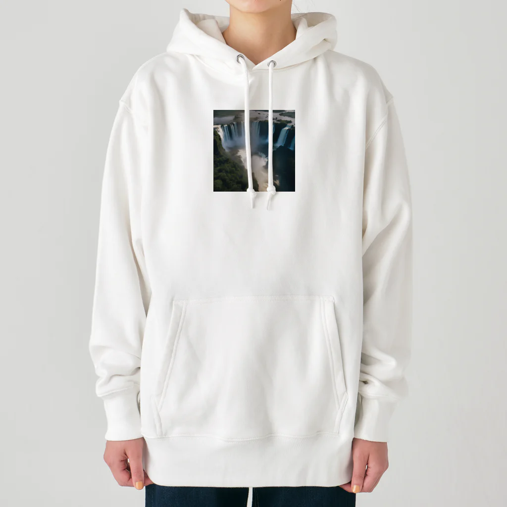 metametamonnのアルゼンチンのイグアスの滝 Heavyweight Hoodie