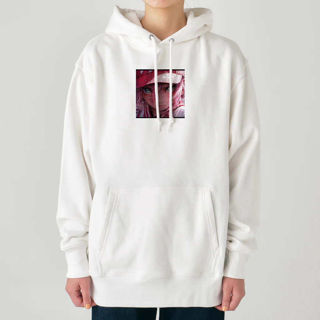 ぶーたんの熱血少女の燃える情熱 Heavyweight Hoodie