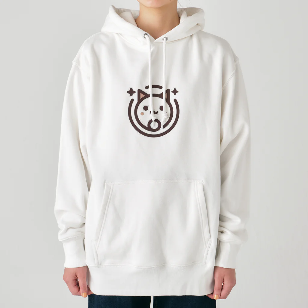 アニマルズのガッツニャン Heavyweight Hoodie