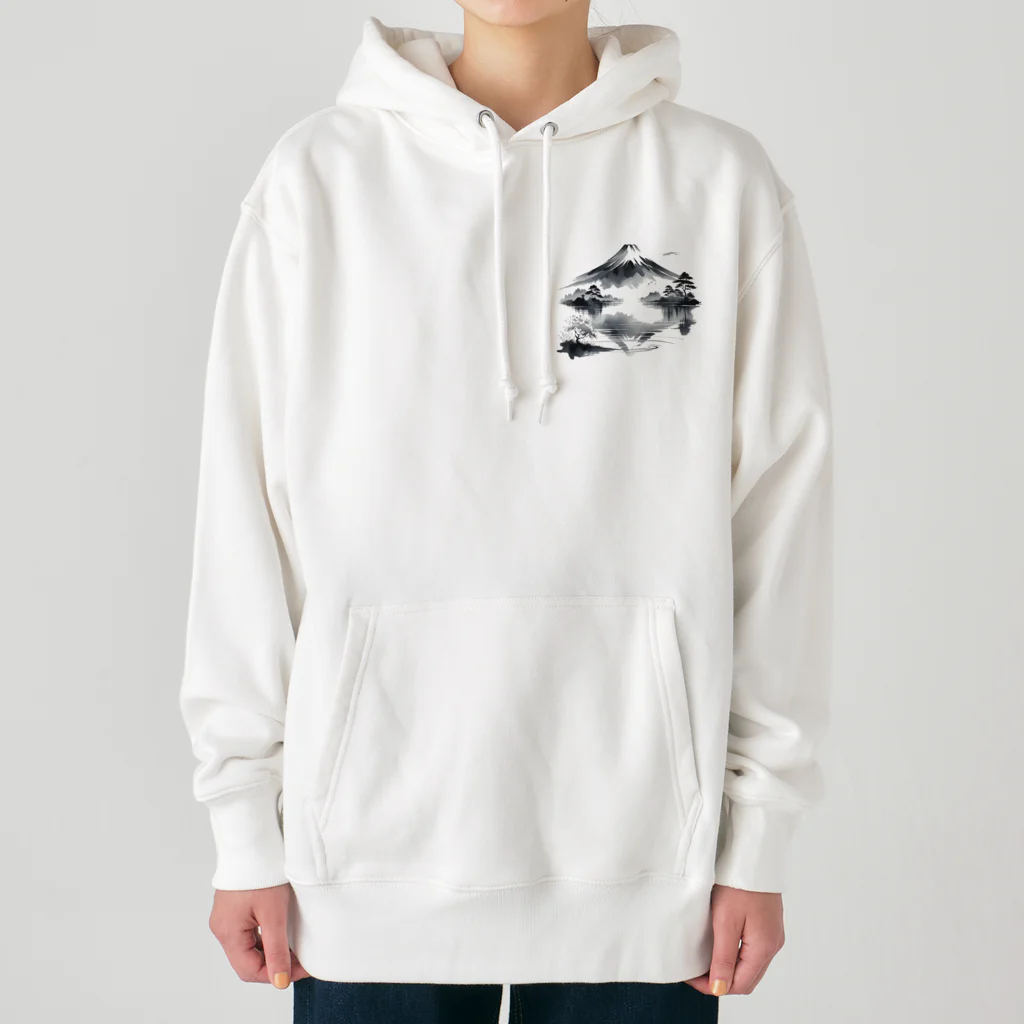 WAFU_JAPANのMirroring Mt.Fuji Heavyweight Hoodie