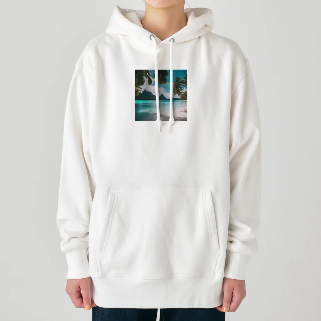 metametamonnのボラボラ島 Heavyweight Hoodie