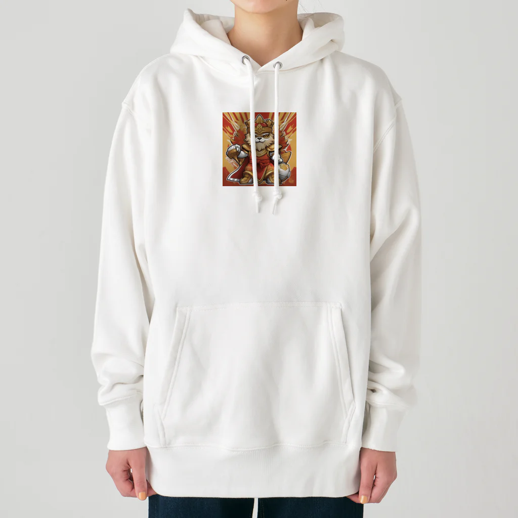 kaiminsapoのキング琉球　ビックリマン風 Heavyweight Hoodie