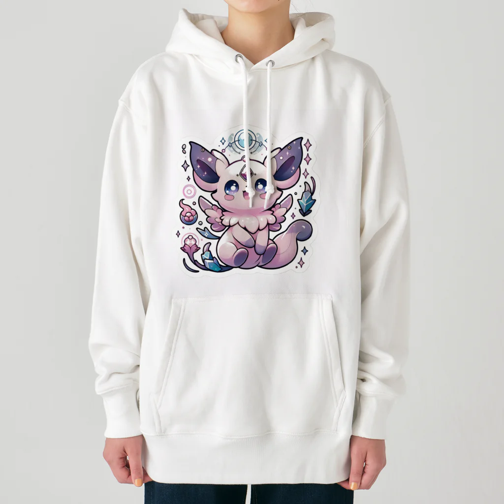 かーふくんのあがきショップのクリスタルミィ Heavyweight Hoodie