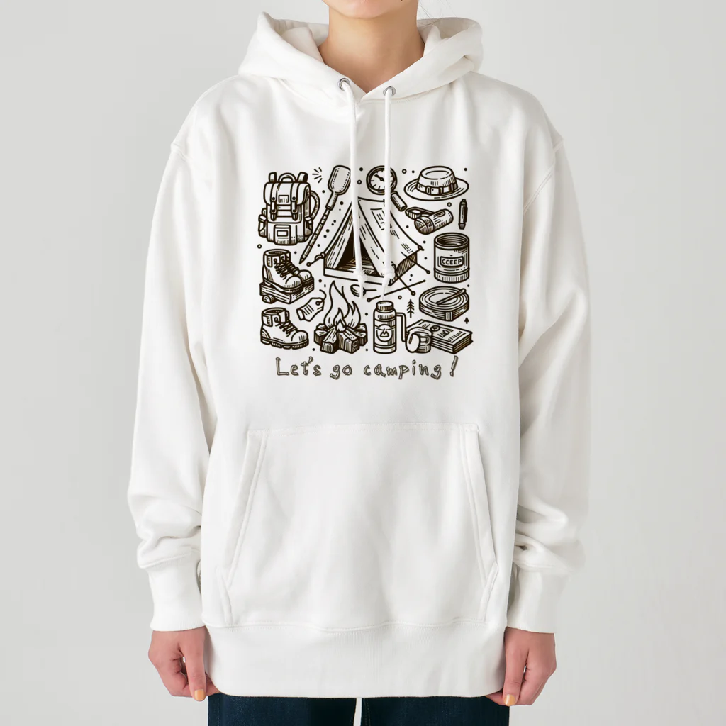 南国のキャンプに行こう！【Let's go camping!】 Heavyweight Hoodie