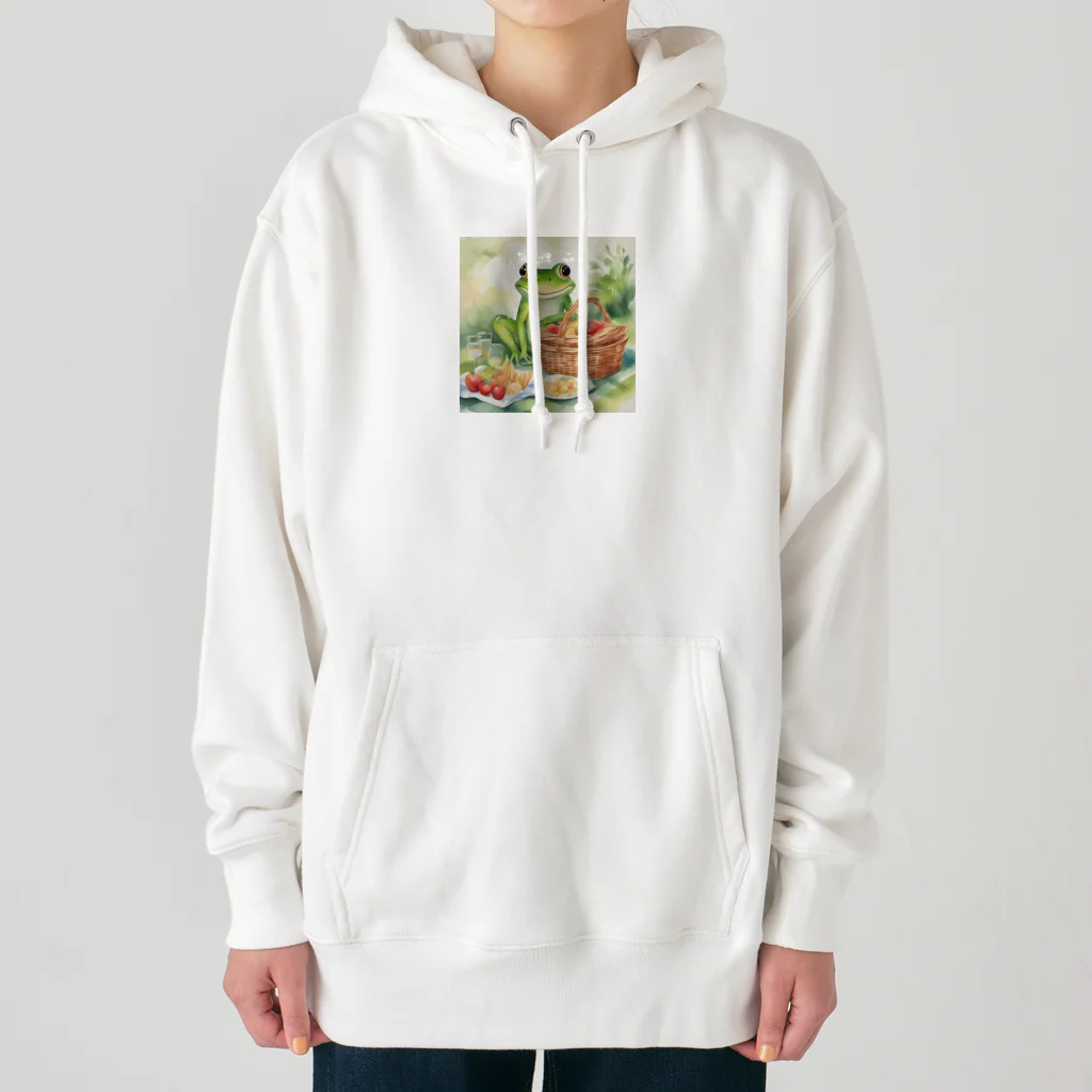 yuko_uのハピケロ〜ピクニック Heavyweight Hoodie