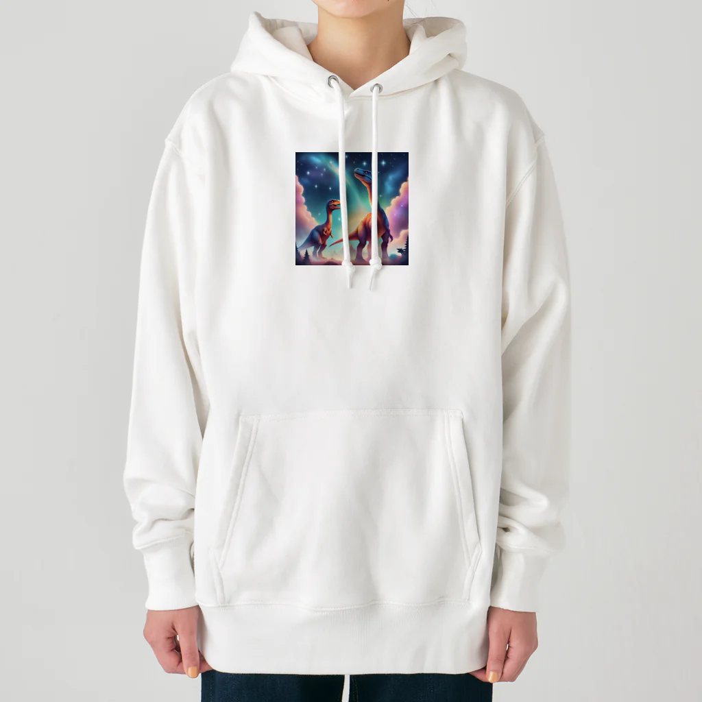 Manoaの恐竜の星 Heavyweight Hoodie