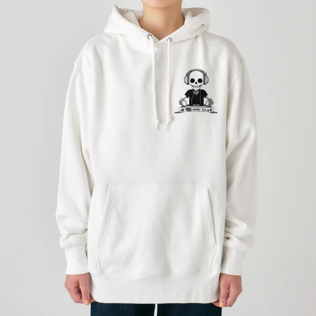 no nameのDJガイコツくん Heavyweight Hoodie