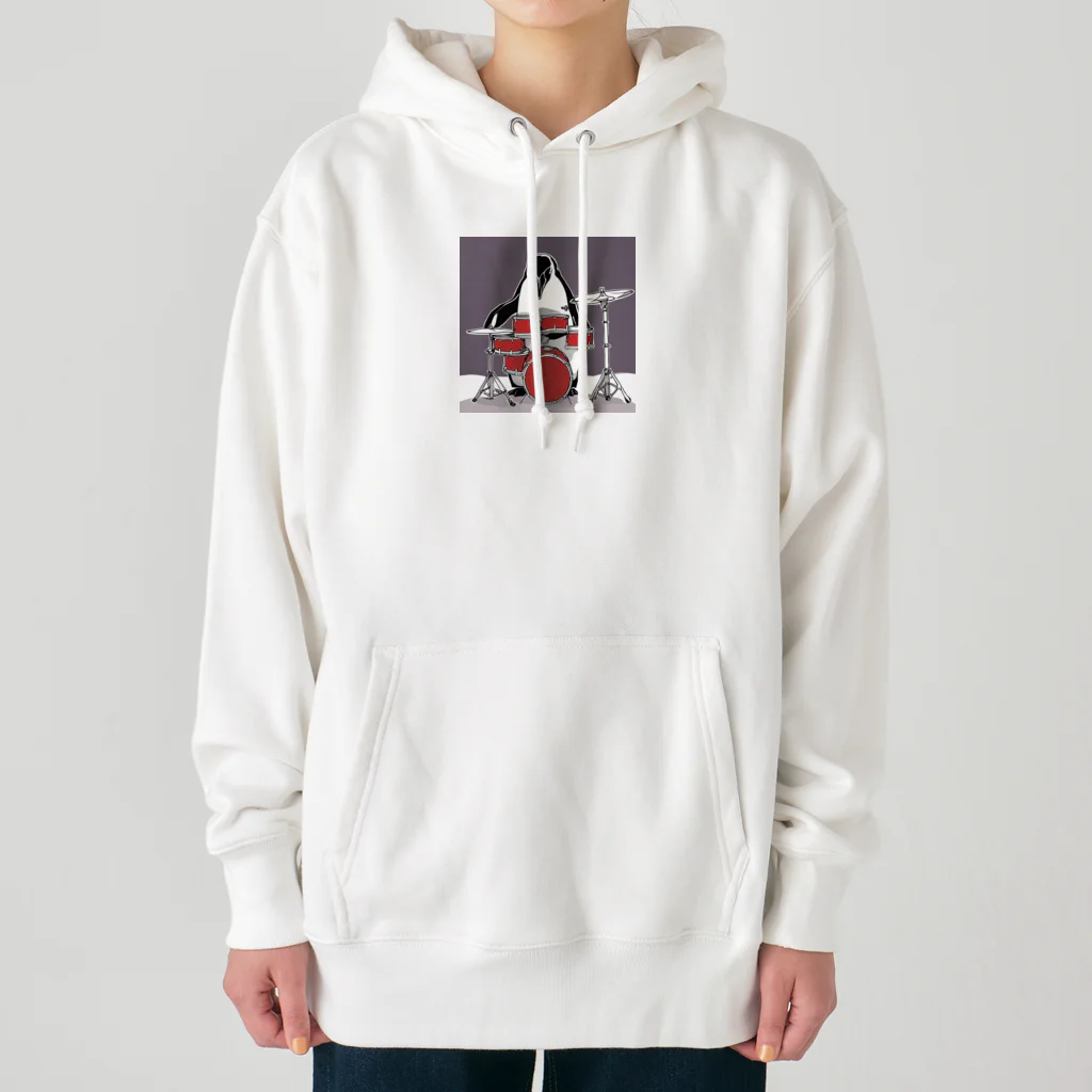 tak12_12のバンドのプロペンギン Heavyweight Hoodie