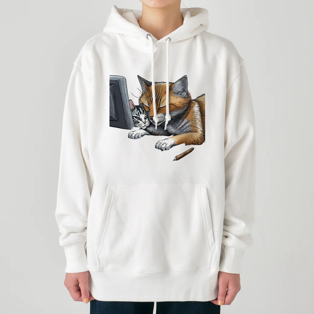 RaVaの犬と猫 Heavyweight Hoodie