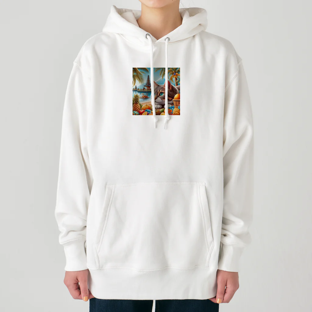 jkmurataの旅大好きなカッコいいねこがバリ島でのんびり Heavyweight Hoodie