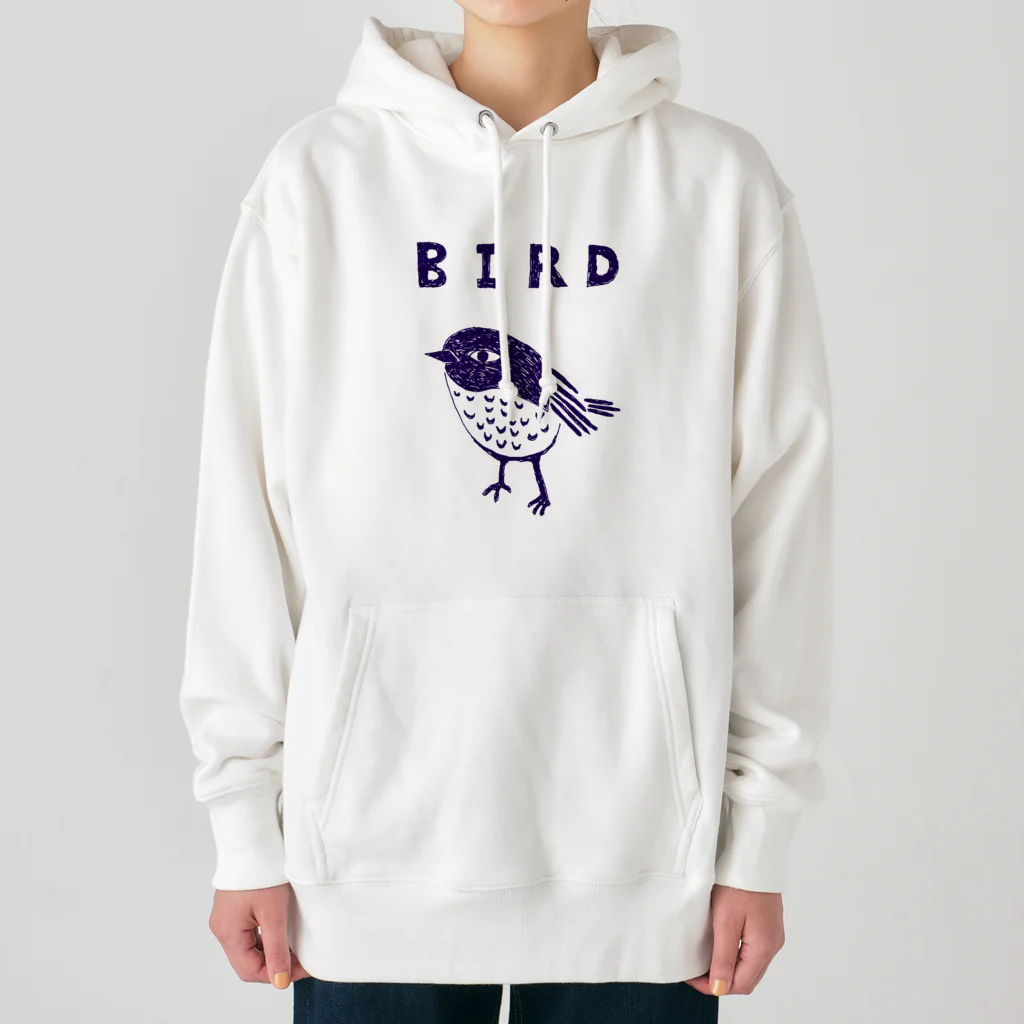 NIKORASU GOのトリマニア専用デザイン「BIRD」（Tシャツ・パーカー・グッズ・ETC） Heavyweight Hoodie