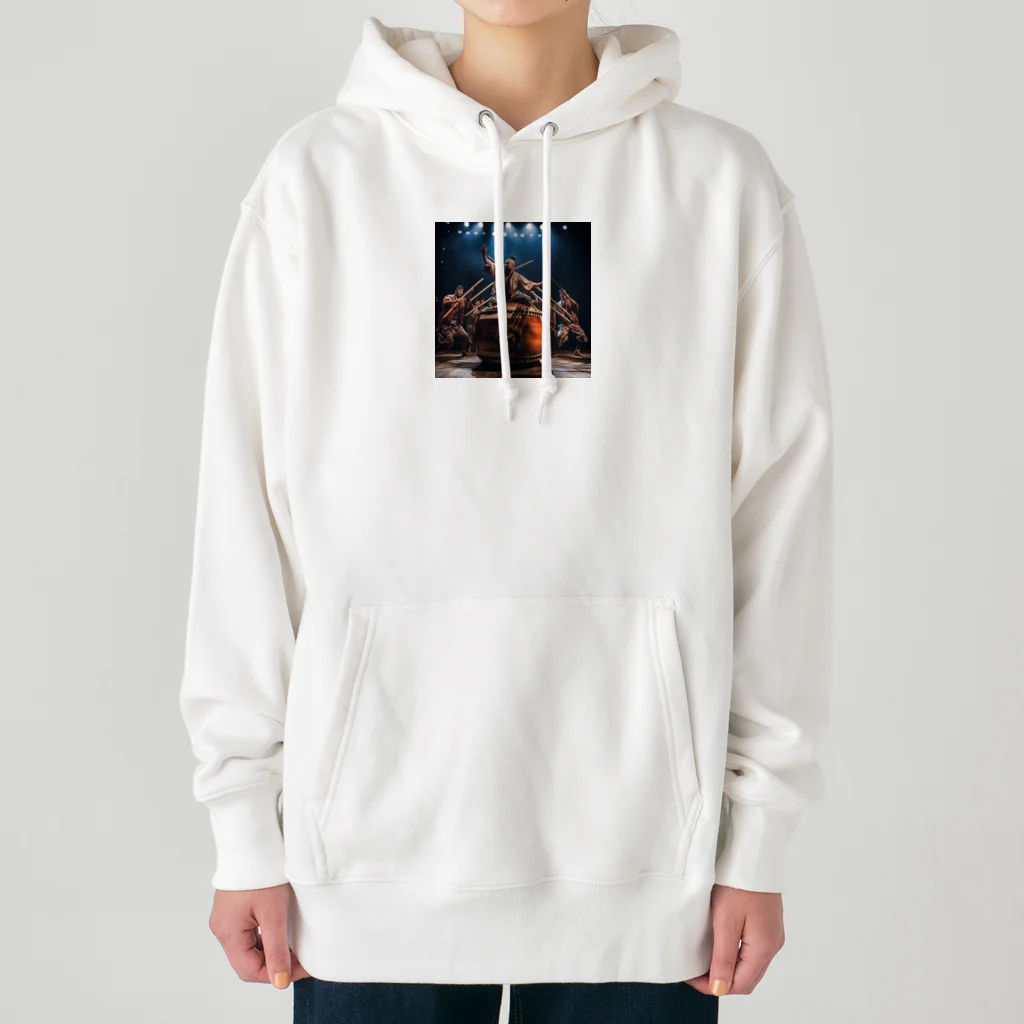 AQUAMETAVERSEの大太鼓の演奏　なでしこ1478 Heavyweight Hoodie