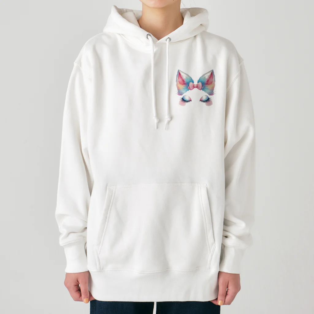 fupuleeのメイクだいすきNekokoさん🐱 Heavyweight Hoodie