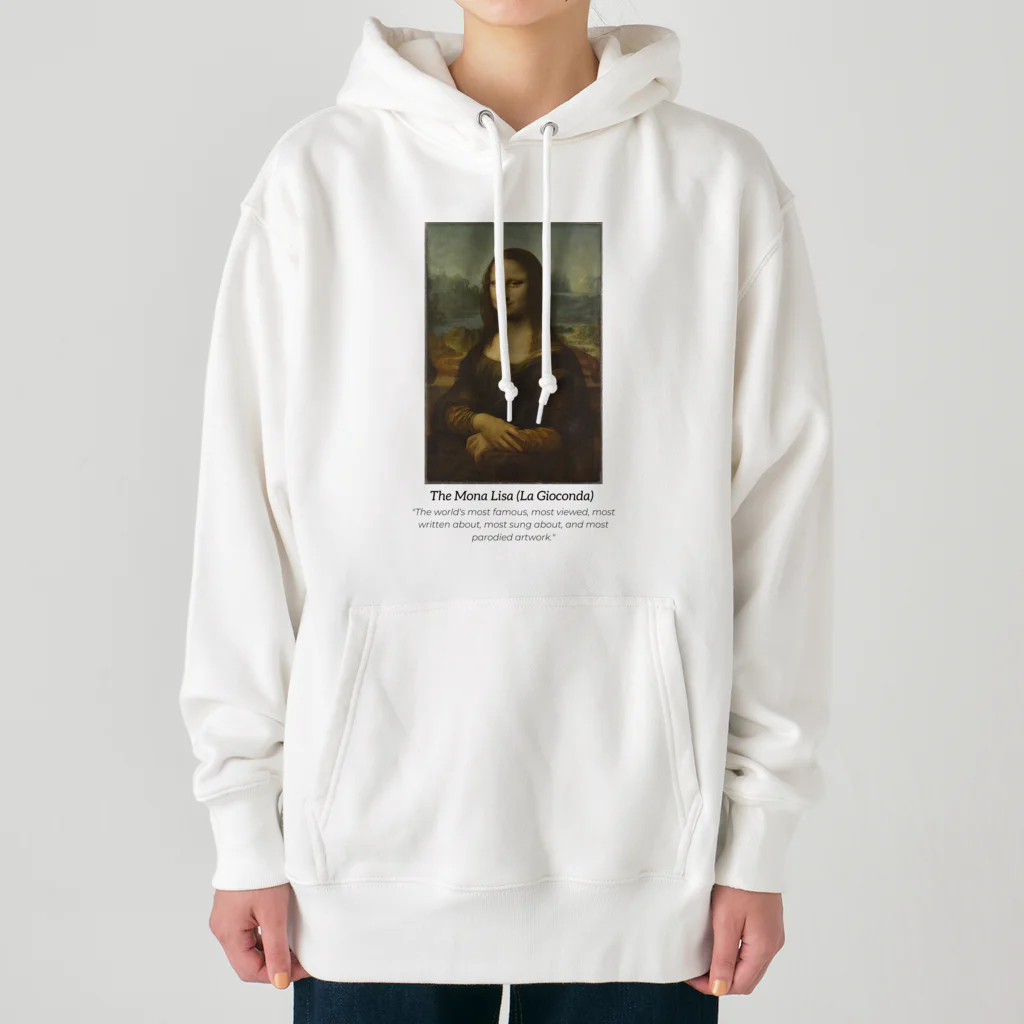 Ｘ-ＣＡＮＶＡＳのモナ・リザ Heavyweight Hoodie