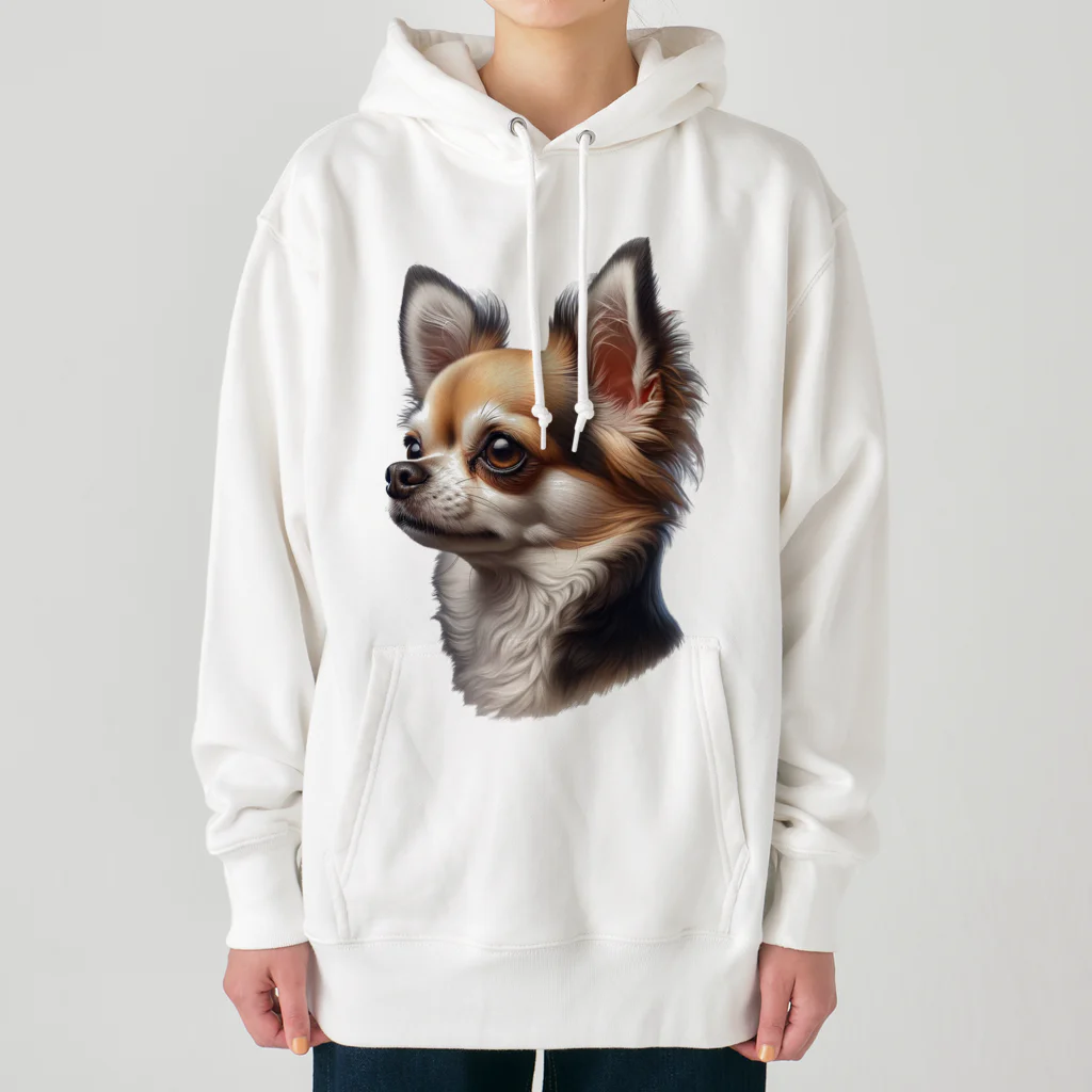 動物大好きのチワワ Heavyweight Hoodie