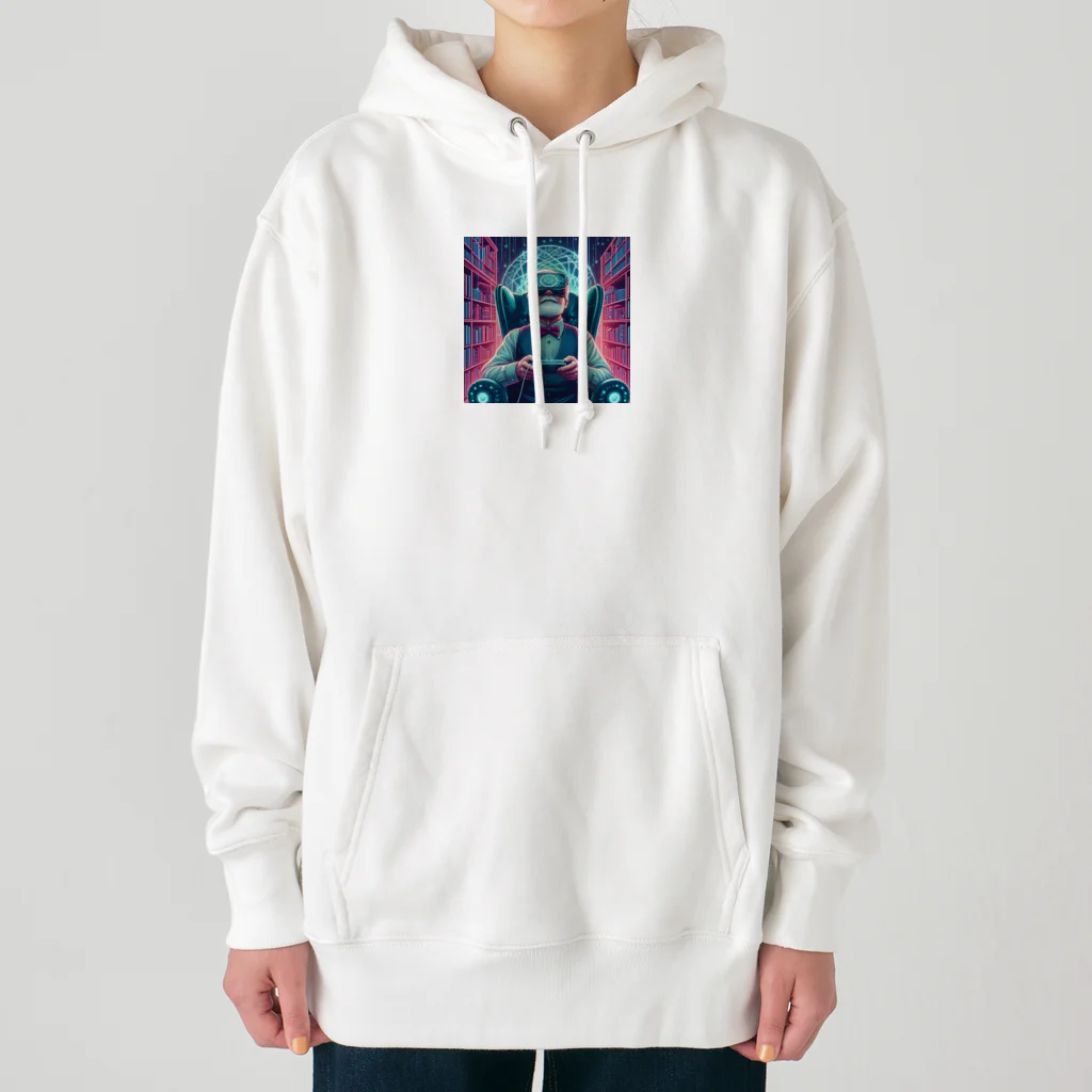 shoulderdanceの現実逃避おじさん Heavyweight Hoodie