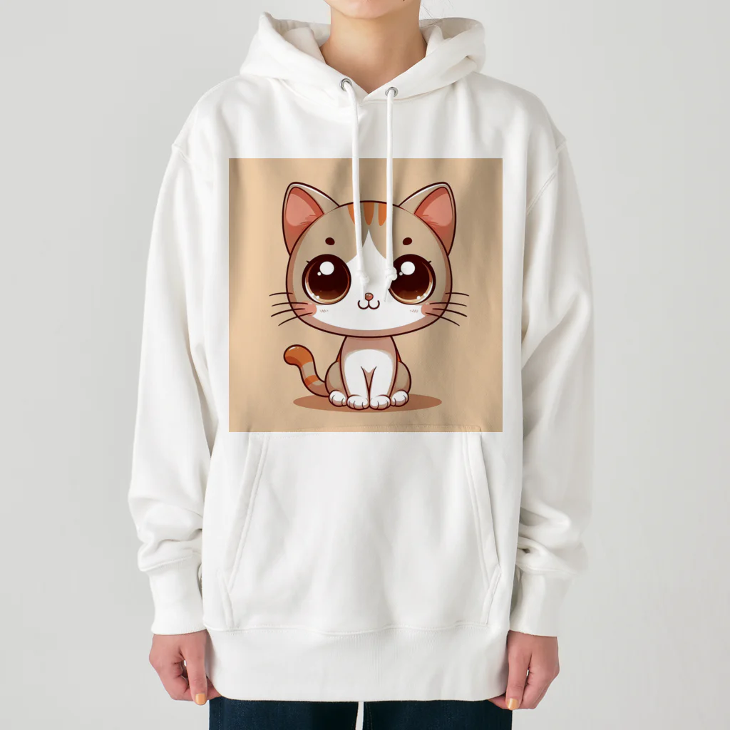 yos-1292583のねこニコばん Heavyweight Hoodie