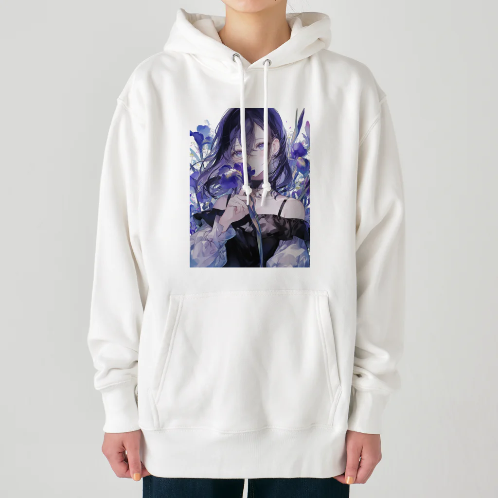 AQUAMETAVERSEの花菖蒲の優美な香り　BLUE PLUM  691 Heavyweight Hoodie