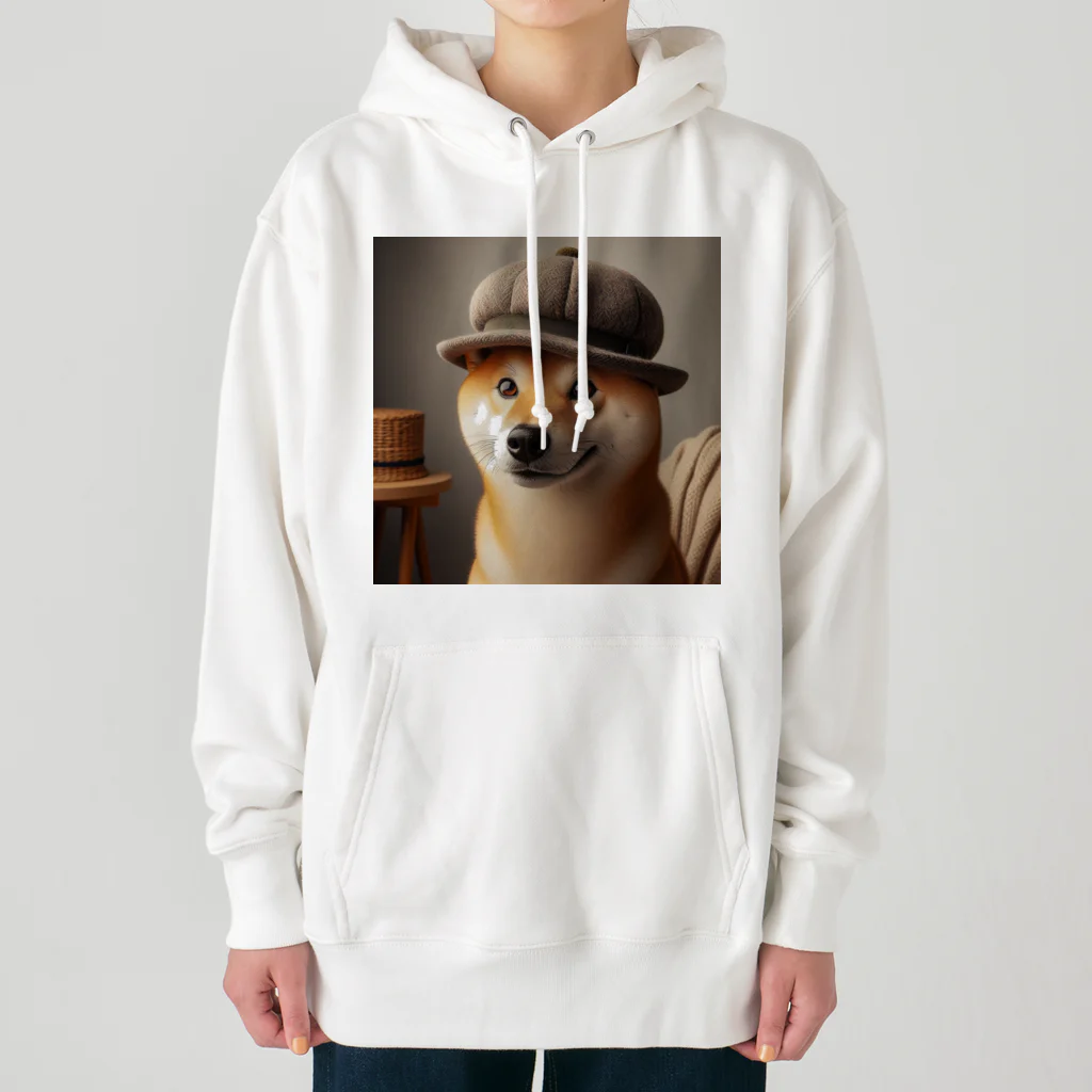 ANTARESのおでかけ柴犬 Heavyweight Hoodie