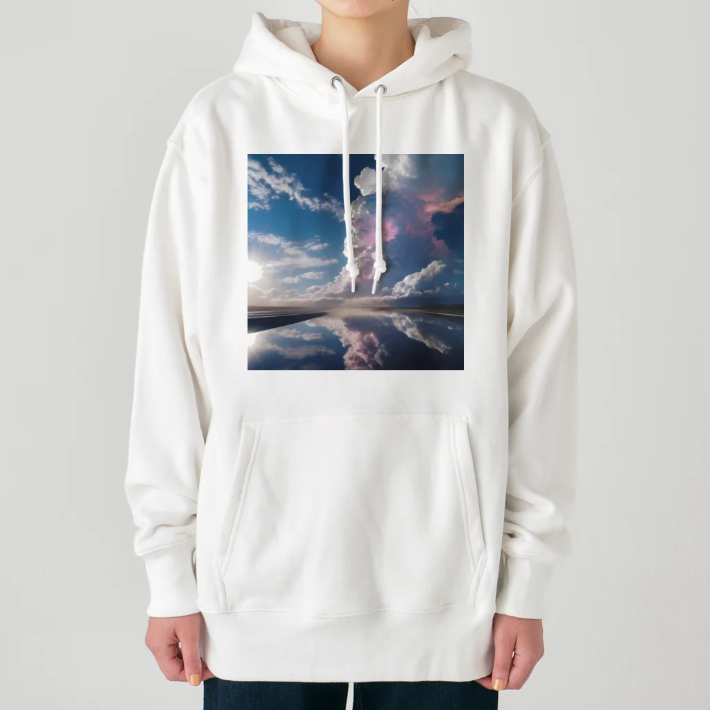 chan-takehaniの天空の鏡  Heavyweight Hoodie