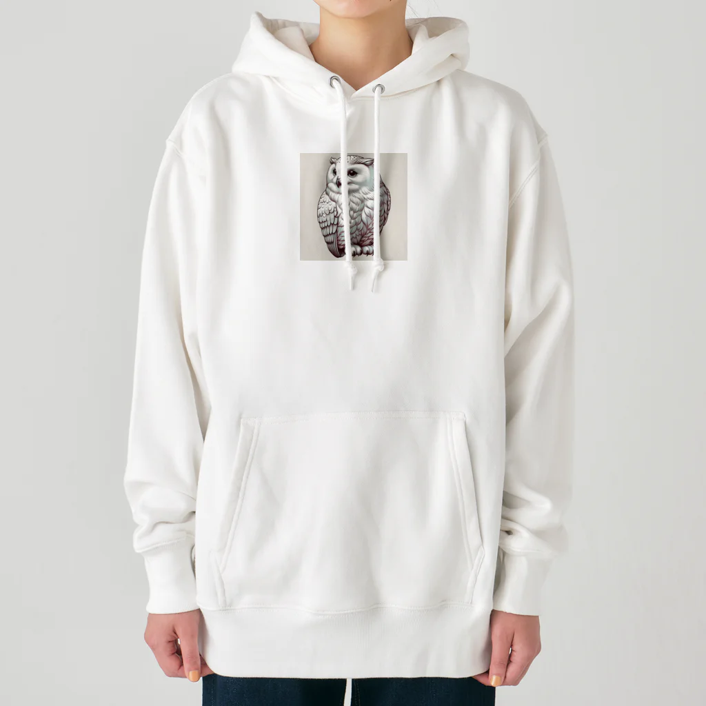 chaochao0701の"魅惑のラッキーオウル" Heavyweight Hoodie