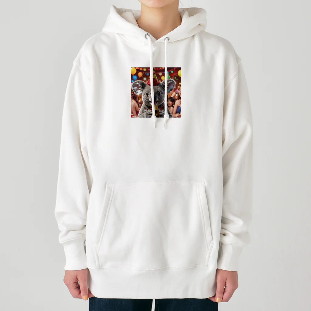 アニマルゲッツ-H3のパーティーコアラ Heavyweight Hoodie