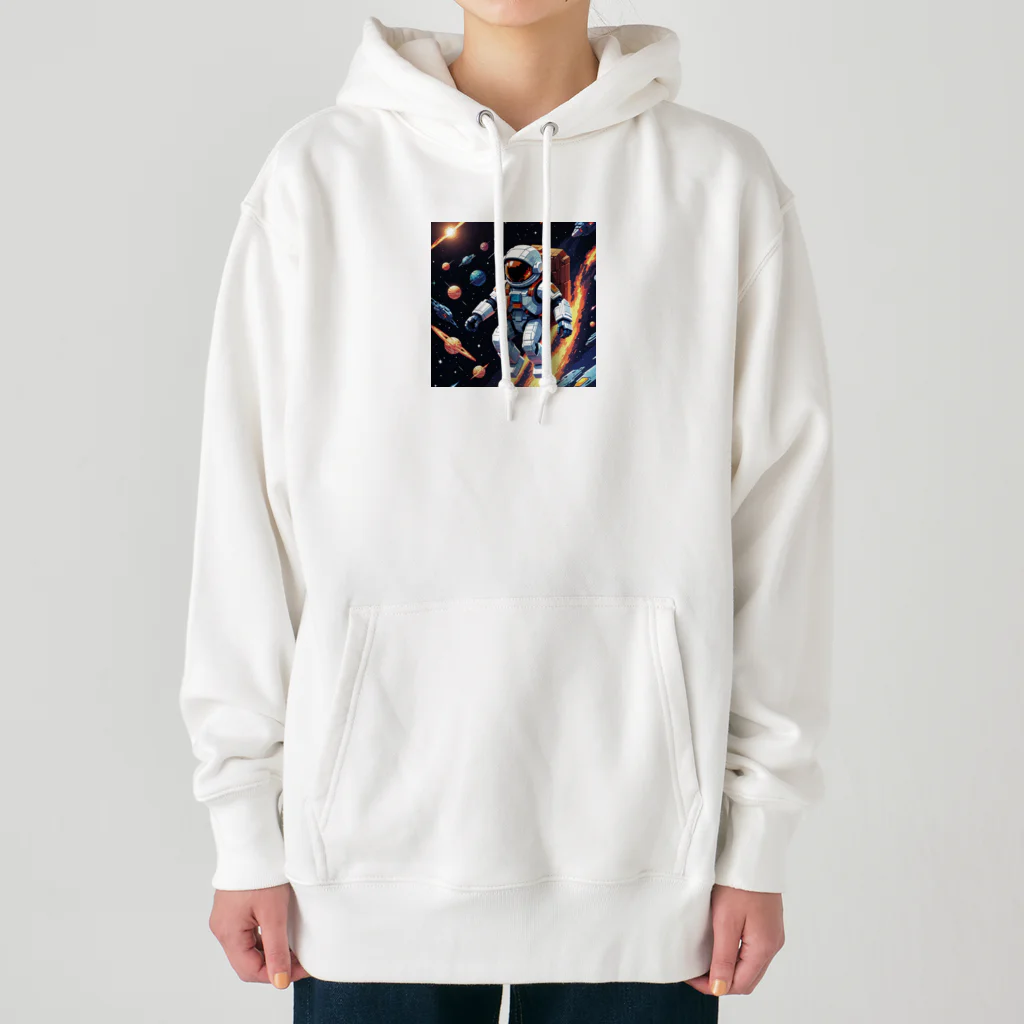 kawadai_の宇宙を旅している勇者 Heavyweight Hoodie