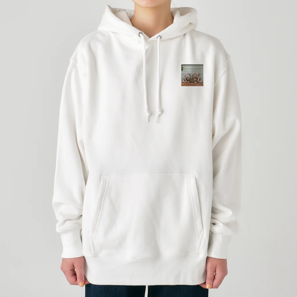 sisyの阿吽の呼吸シーサー Heavyweight Hoodie