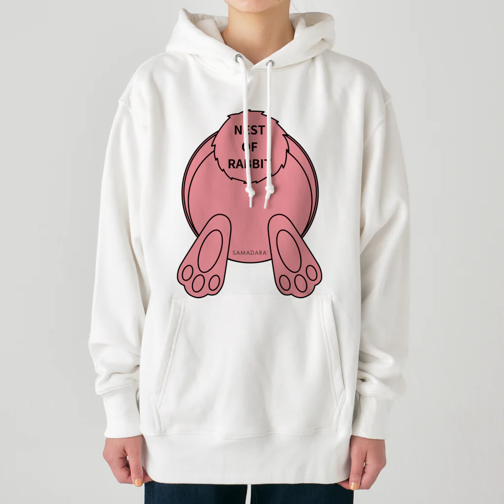 SAMADARA SHOPのネストオブラビット(PINK) Heavyweight Hoodie