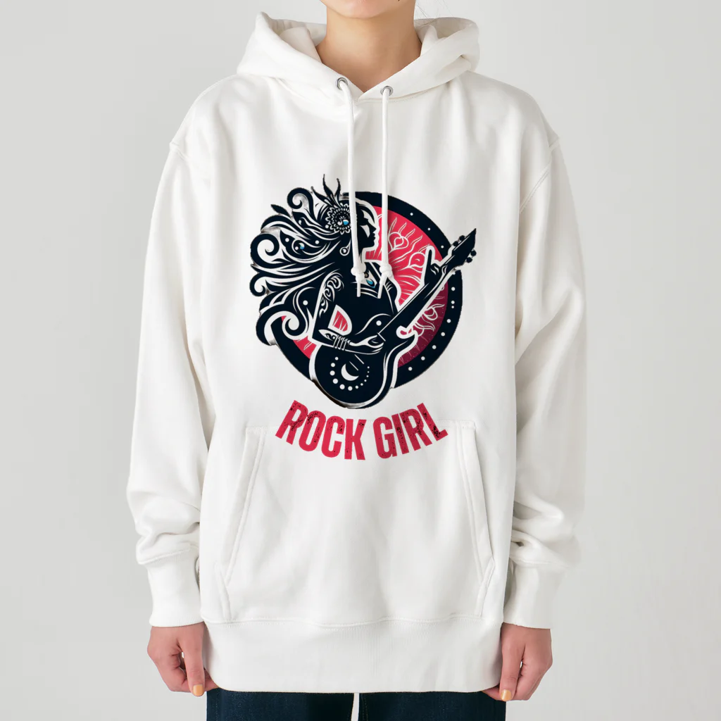 ロック堂のROCK GIRL Heavyweight Hoodie