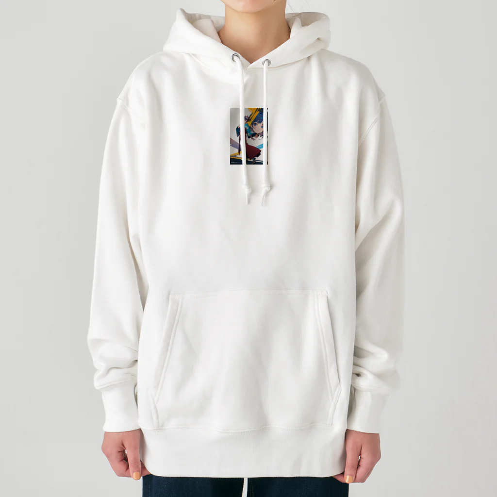 限界オタクの新境地の西条渚【和服ver】 Heavyweight Hoodie