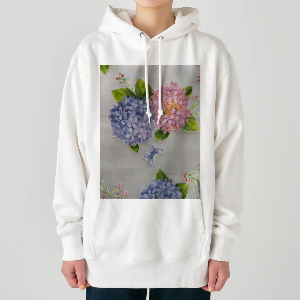 yurisacinの紫陽花 Heavyweight Hoodie