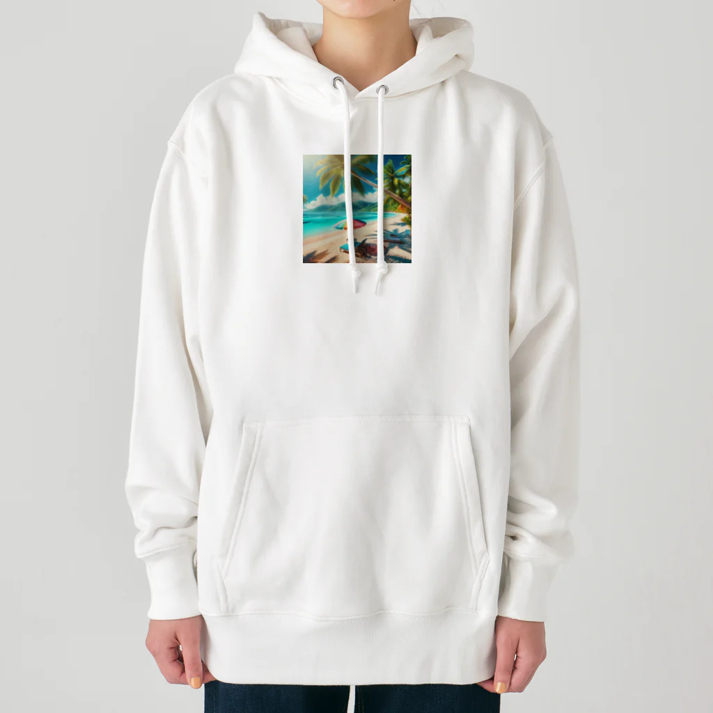 SWQAのビーチ Heavyweight Hoodie